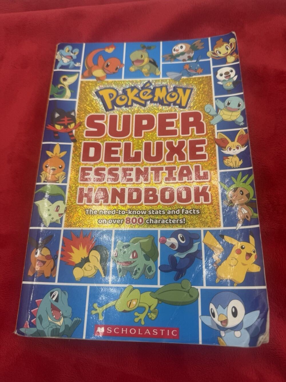 Super Deluxe Essential Handbook (Pokémon): The Need-to-Know Stats and Facts Used